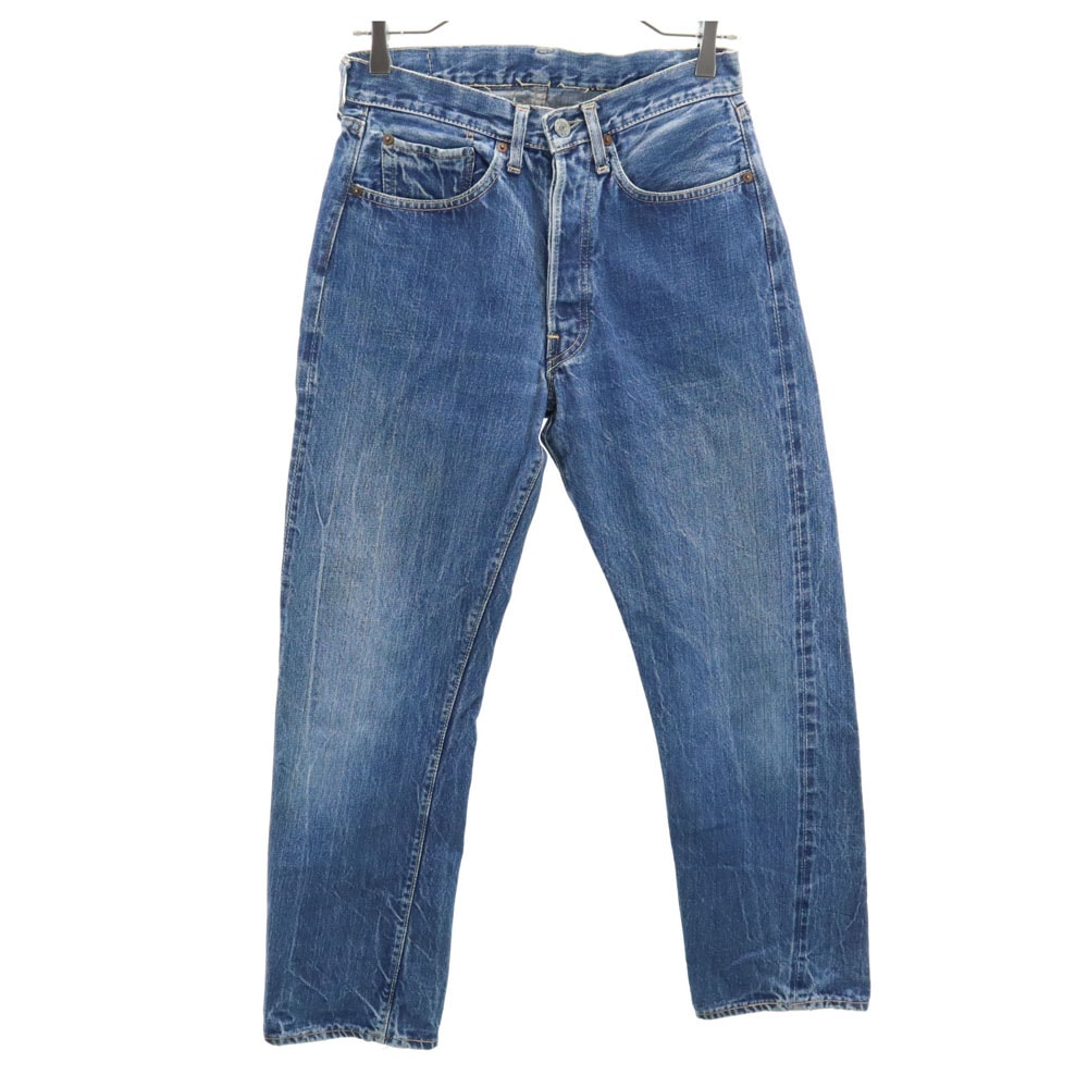 Levi's リーバイス 60s 501XX ボタンフライ3つ Vステッチ ボタン裏2 ヴィンテージ ギャラ無し 不均等V ストレートデニムパンツ