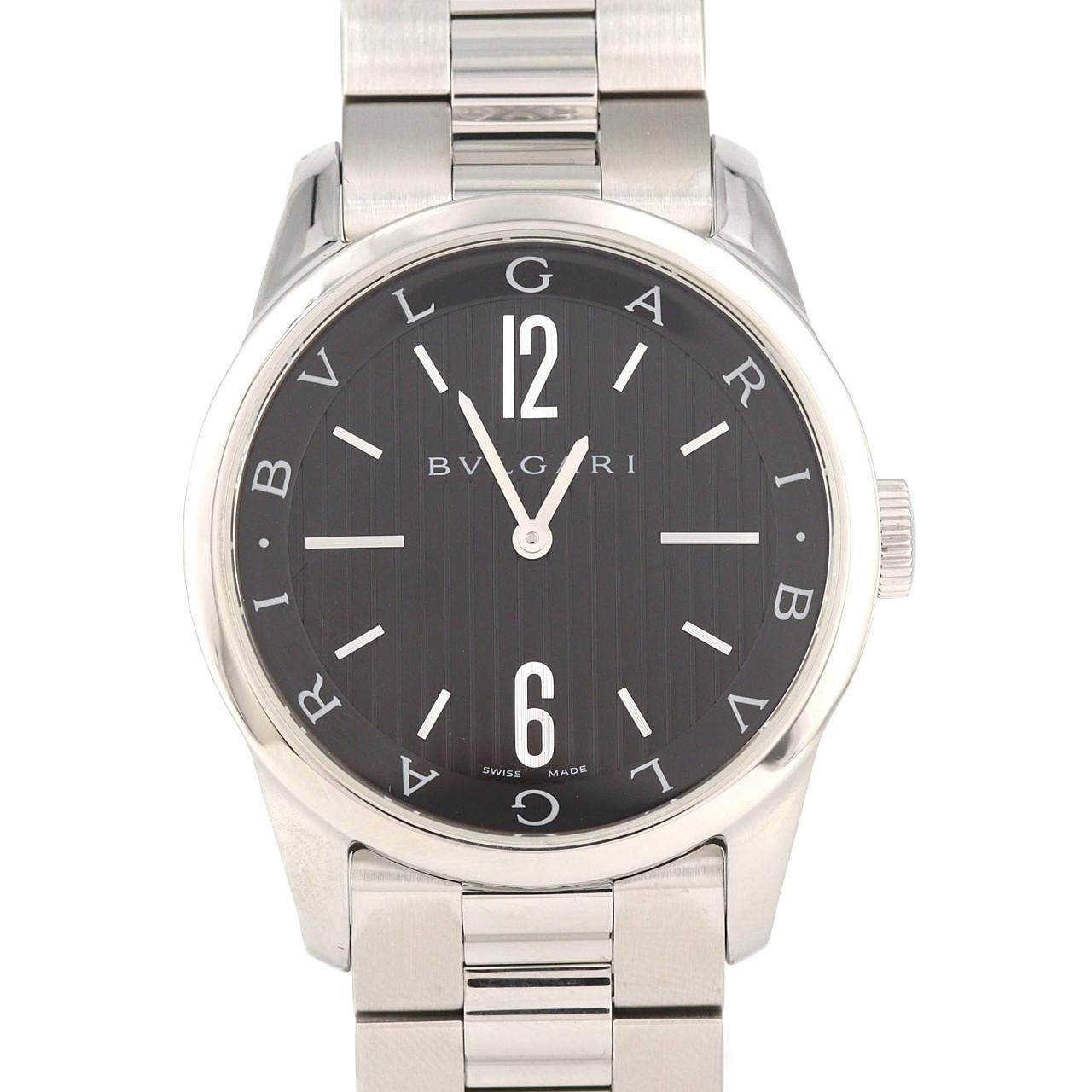 ブルガリ ソロテンポ ST37S/ST37BSS SS クォーツ