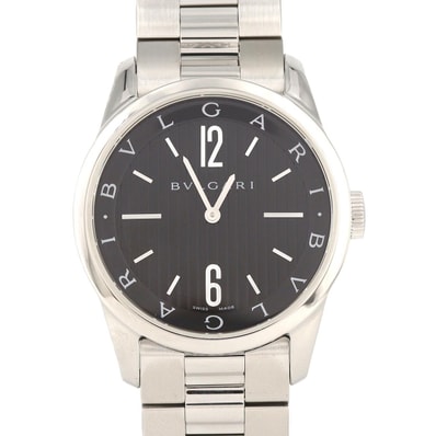 ブルガリ ソロテンポ ST37S/ST37BSS SS クォーツ