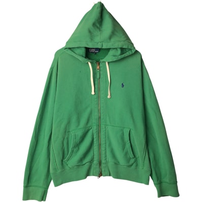 古着 ラルフローレン Ralph Lauren POLO by Ralph Lauren スウェットフルジップパーカー メンズXL相当/eaa596983