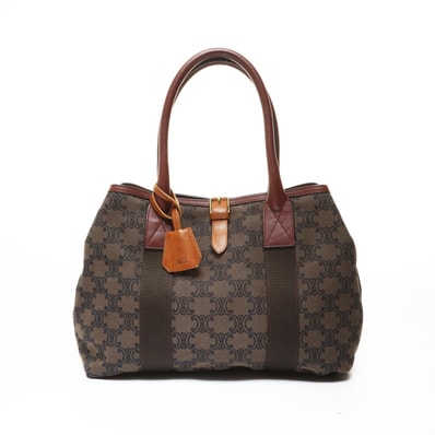 セリーヌ CELINE マカダム トートバッグ【中古】