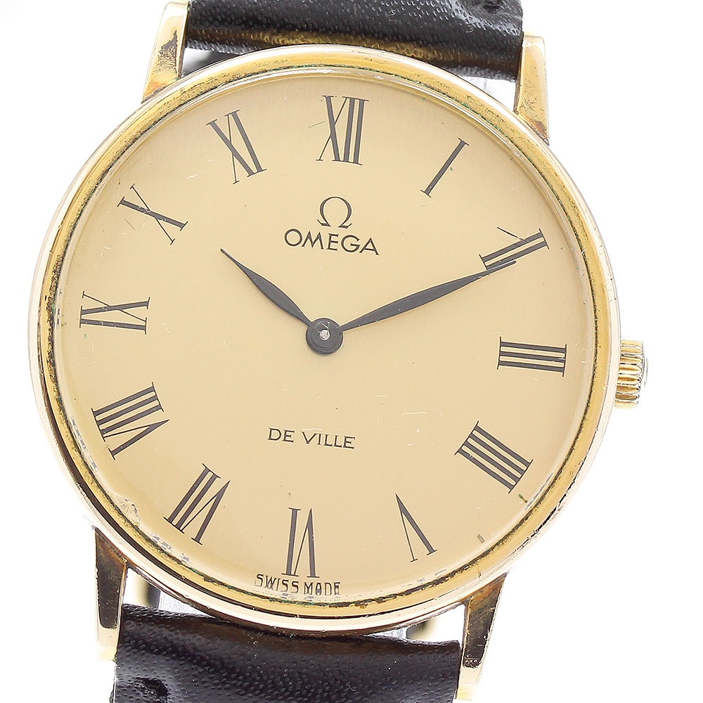 ★保 オメガ デビル Cal.625 111.140 手巻き メンズ 【中古】