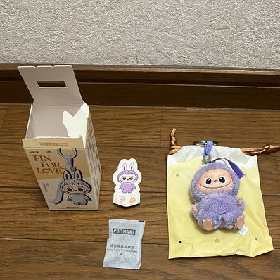 POP MART THE MONSTERS (LABUBU) Pin for Love Series-Vinyl Plush Pendant (A-M) ?