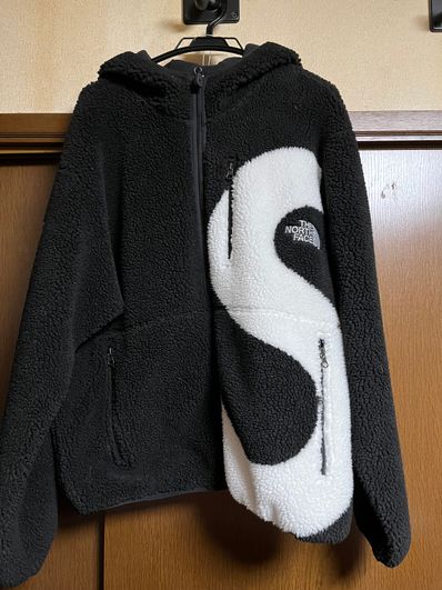 Supreme x The North Face S Logo Hooded Fleece Jacket "Black"