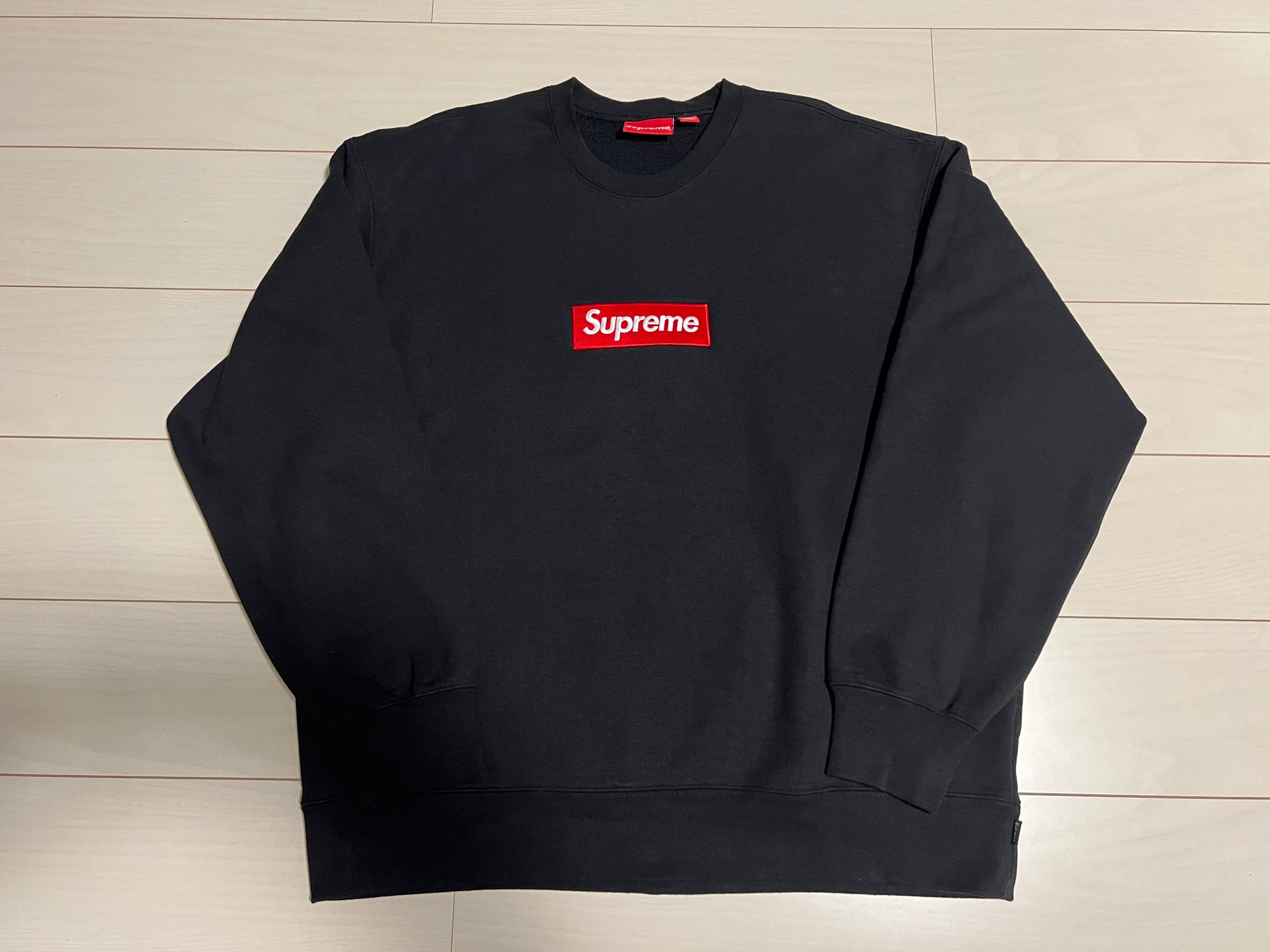 Supreme Box Logo Crewneck "Black" (22FW)