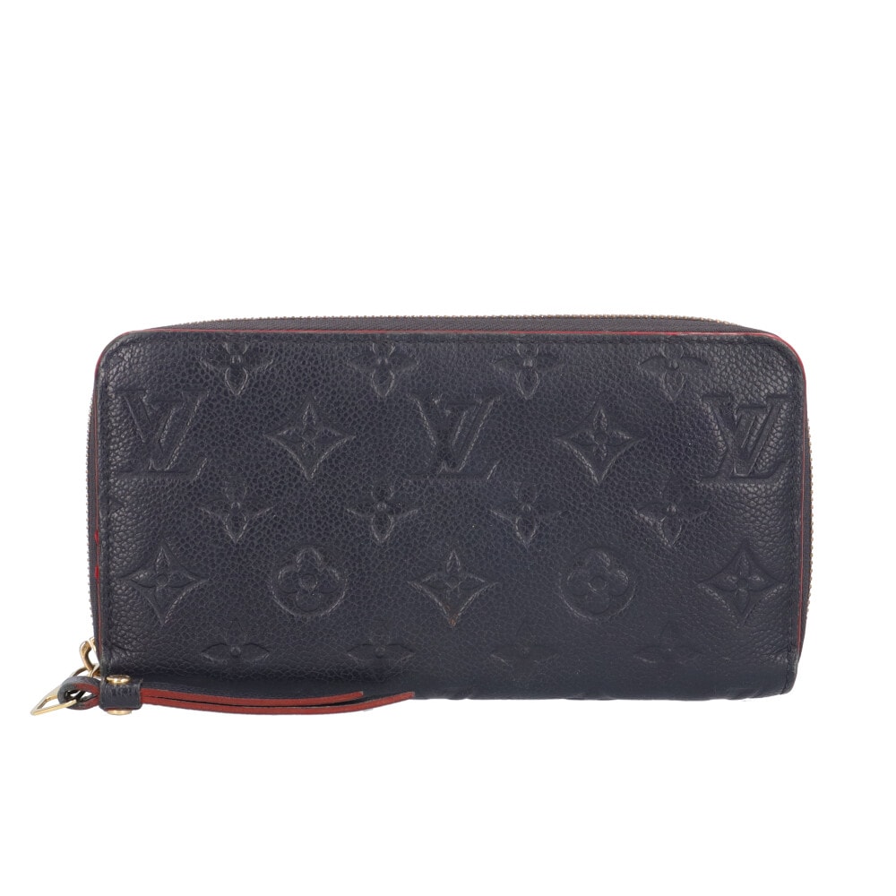 Louis Vuitton Zippy Wallet Monogram Empreinte "Marine Rouge"