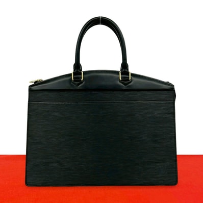LOUIS VUITTON ルイヴィトン リヴィエラ エピ レザー ハンドバッグ ブラック
474-3