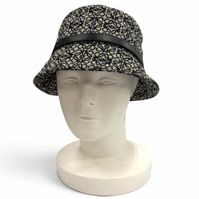 美品 ロエベ ハット ベージュ レディース 57 K820HB1X07