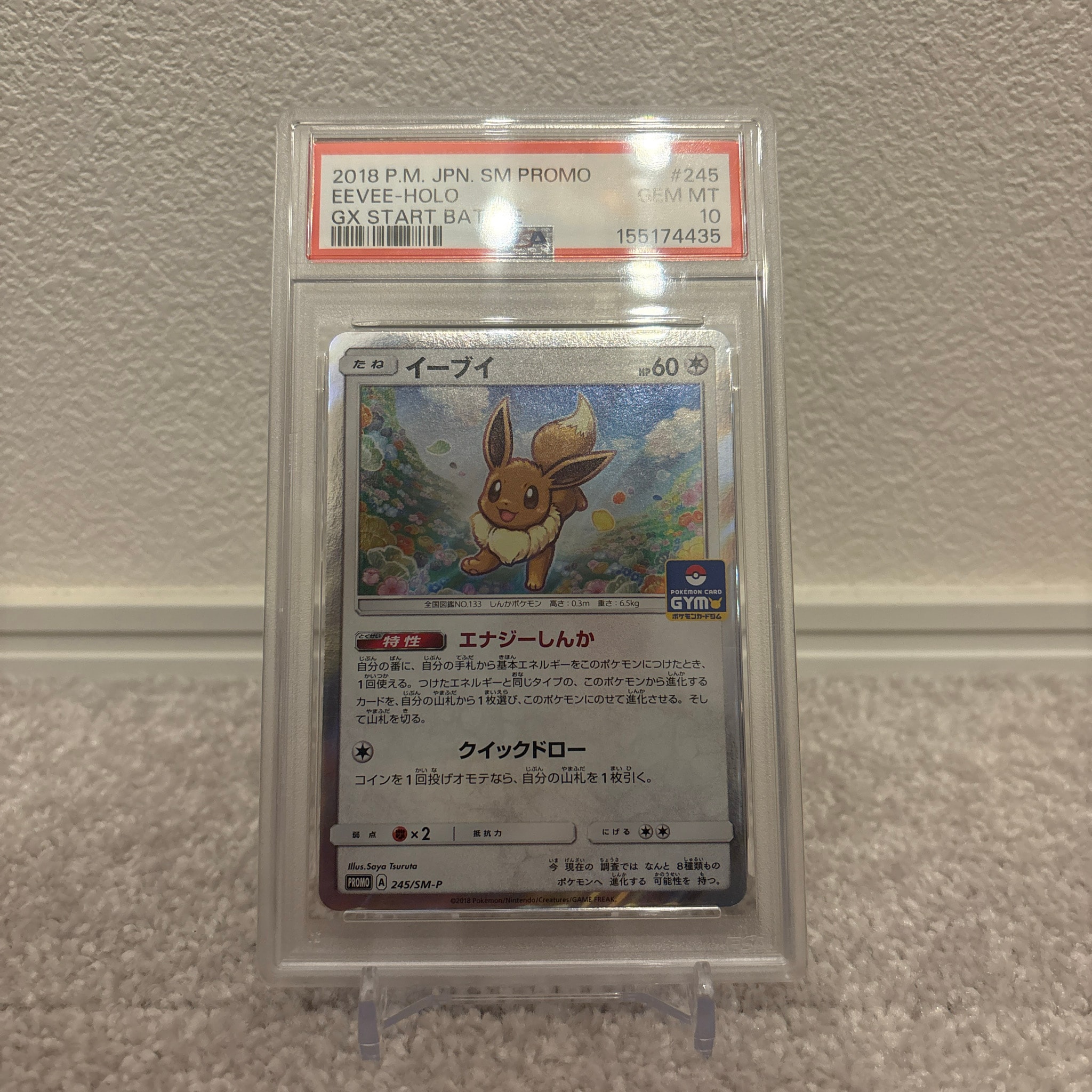 Eevee P [SM-P 245](Promotional Cards "GX Start Battle ~Get Eevee~")