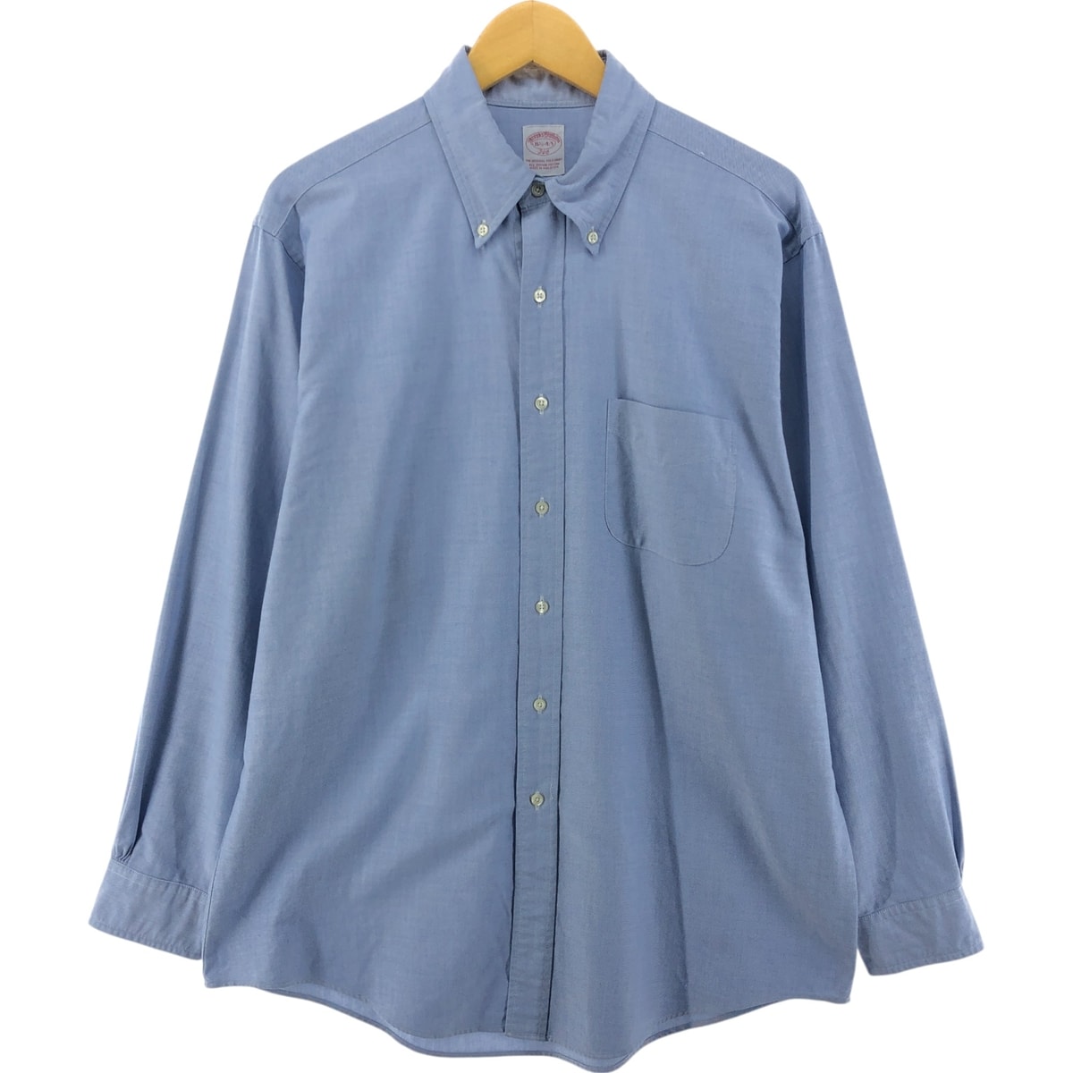 古着 ブルックスブラザーズ Brooks Brothers 346 長袖 ボタンダウンシャツ メンズL相当/eaa526652