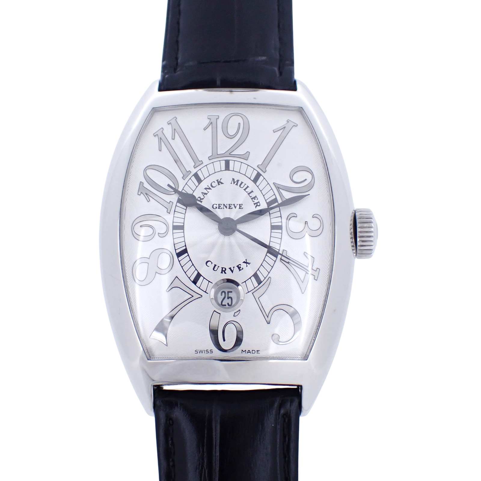 FRANCK MULLER フランクミュラー トノーカーベックス レリーフ デイト 8880SCDT REF メンズ 腕時計