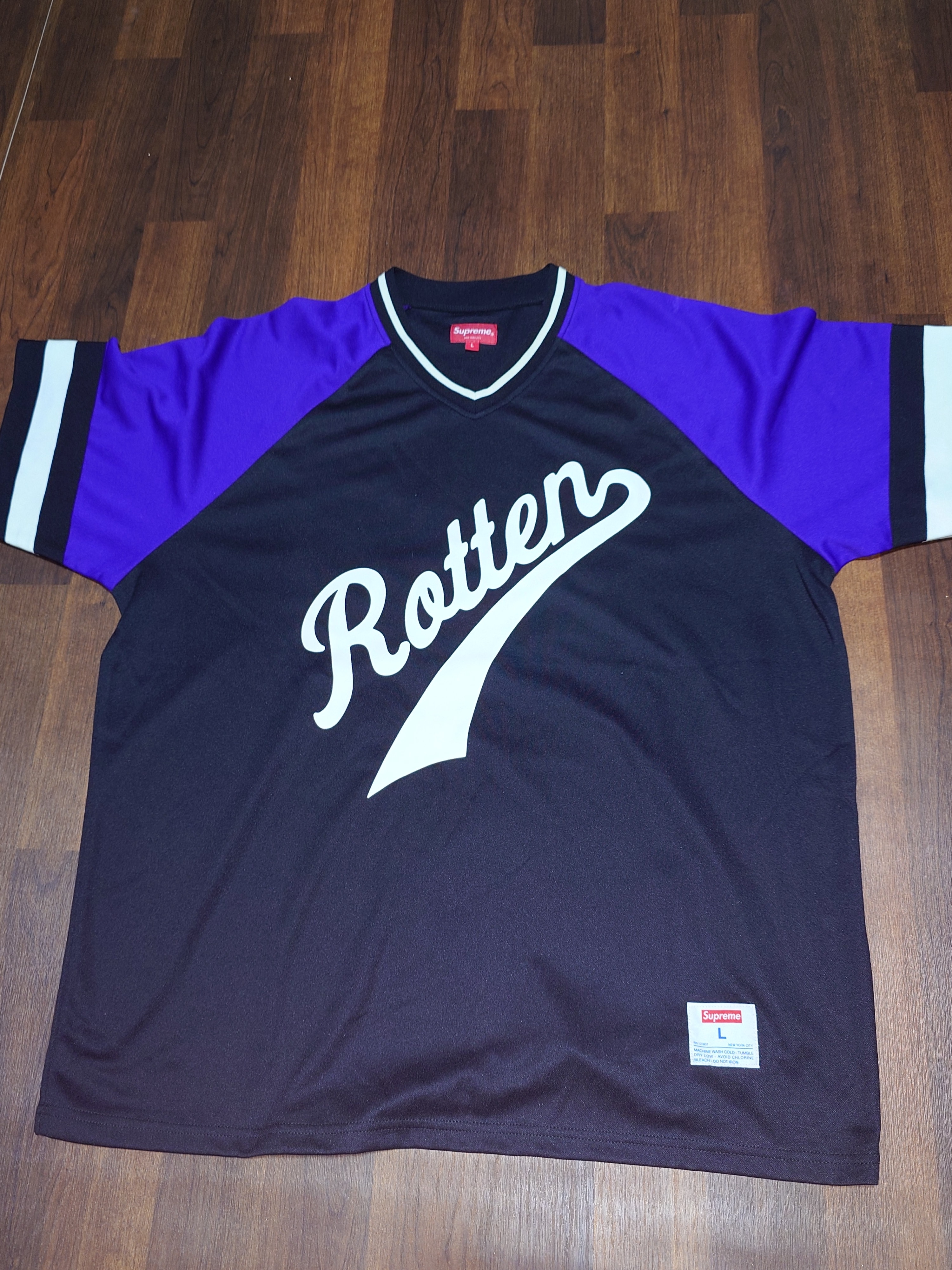 Supreme Rotten Baseball Top