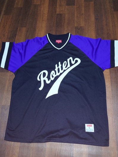 Supreme Rotten Baseball Top