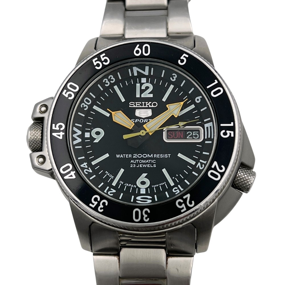 SEIKO セイコー 7S36-01E0 5スポーツ デイデイト 自動巻き メンズ 腕時計 C1401