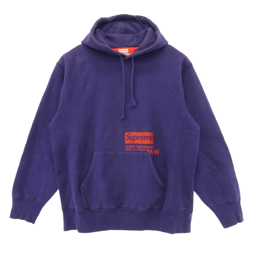 Supreme シュプリーム J 21AW × JUNYA WATANABE COMME des GARCONS MAN ジュンヤワタナベ コムデギャルソンマン Hooded Sweatshirt フーデッド スウェットシャツ プルオーバー パーカー【中古】