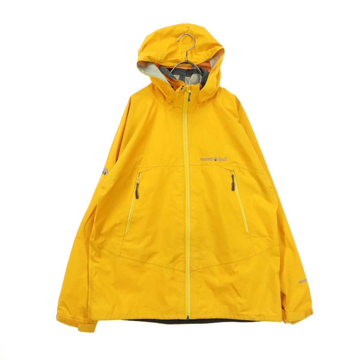 mont-bell モンベル レインダンサージャケット 長袖 GORE-TEX マウンテンパーカー L オレンジ系