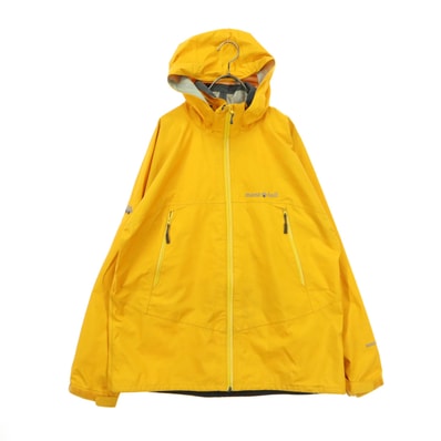 mont-bell モンベル レインダンサージャケット 長袖 GORE-TEX マウンテンパーカー L オレンジ系