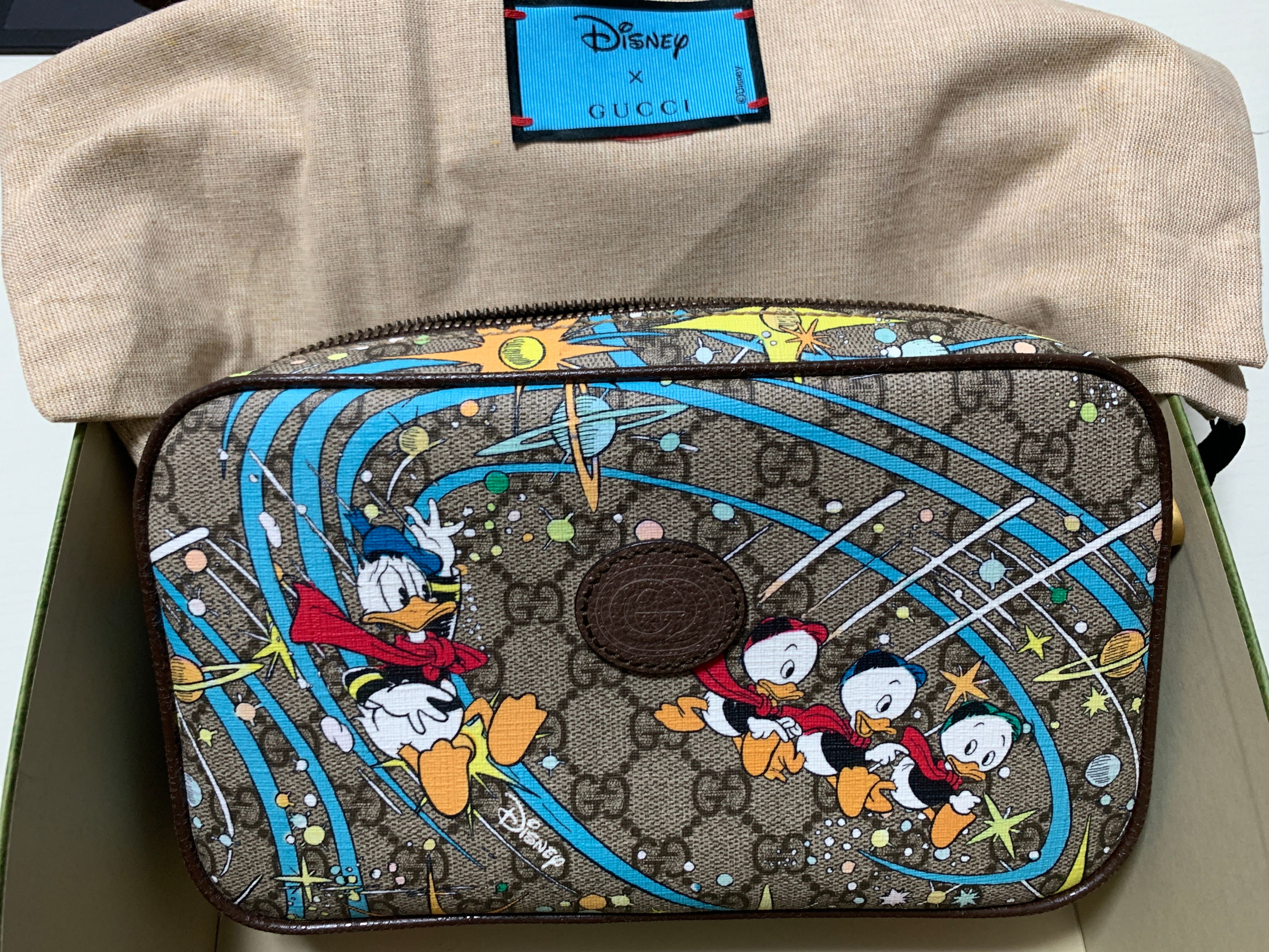 GUCCI x Disney GG Supreme Mickey Mouse Belt Bag