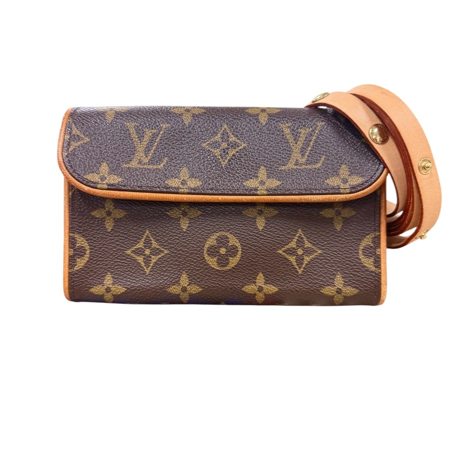 ルイ ヴィトン LOUIS VUITTON ウエストバッグ ベルトバッグ モノグラム ポシェット フロランティーヌ モノグラムキャンバス ブラウン レディース M51855【中古】 z10981