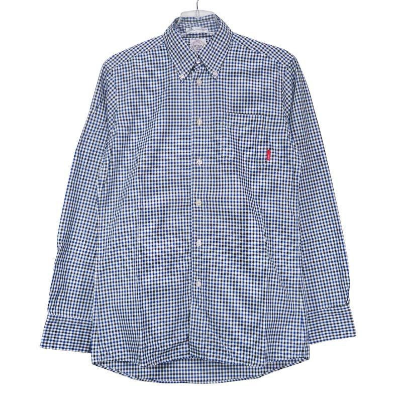 WTAPS ダブルタップス x THOMAS MASON トーマス メイソン 14AW OX L/S 01/SHIRT.COTTON.OXFORD.TEXTILE.THOMAS MASON 142SHDT-SHM01 オックスフォードシャツ サイズS