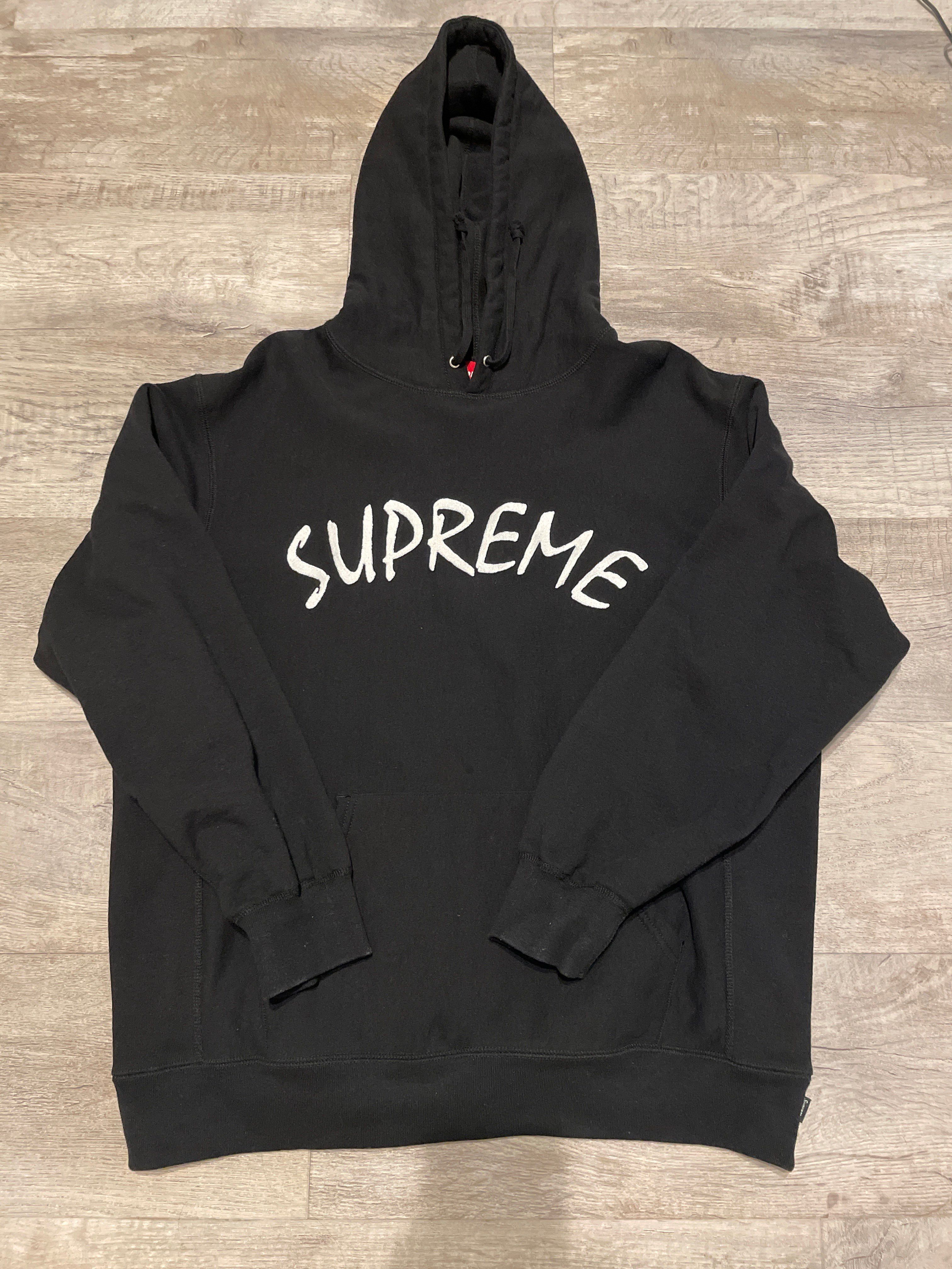 Supreme FTP Arc Hooded Sweatshirt "Black"