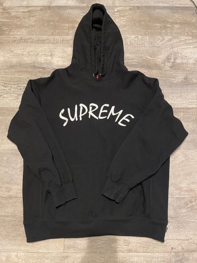 Supreme FTP Arc Hooded Sweatshirt "Black"