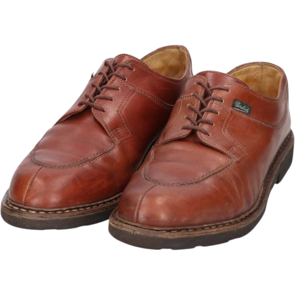 古着 パラブーツ PARA BOOT Griff II Uチップシューズ フランス製 8R メンズ26.5cm相当/saa015347