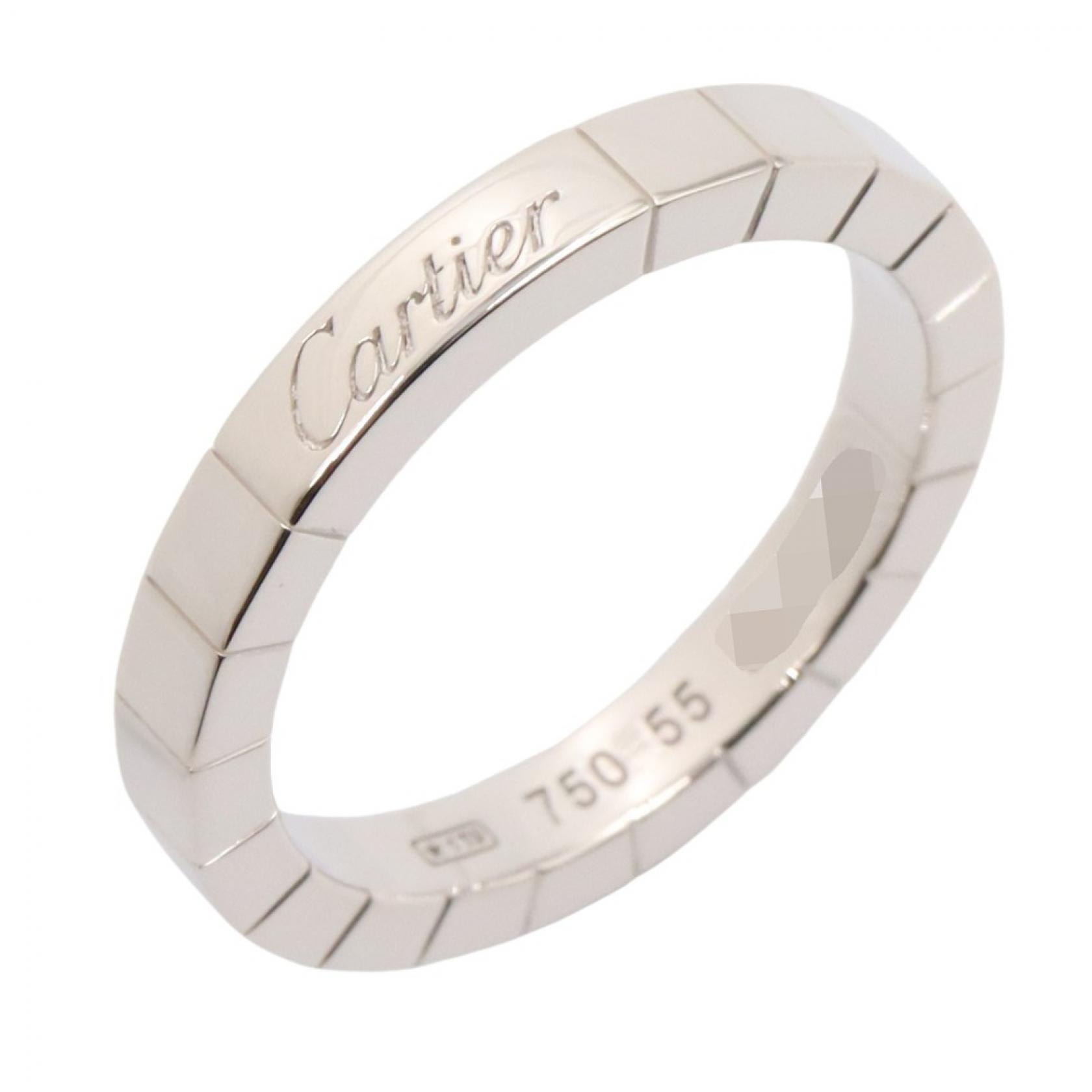 カルティエ CARTIER ラニエール リング リング・指輪 ジュエリー K18WG(ホワイトゴールド) メンズ レディース シルバー系 【中古】