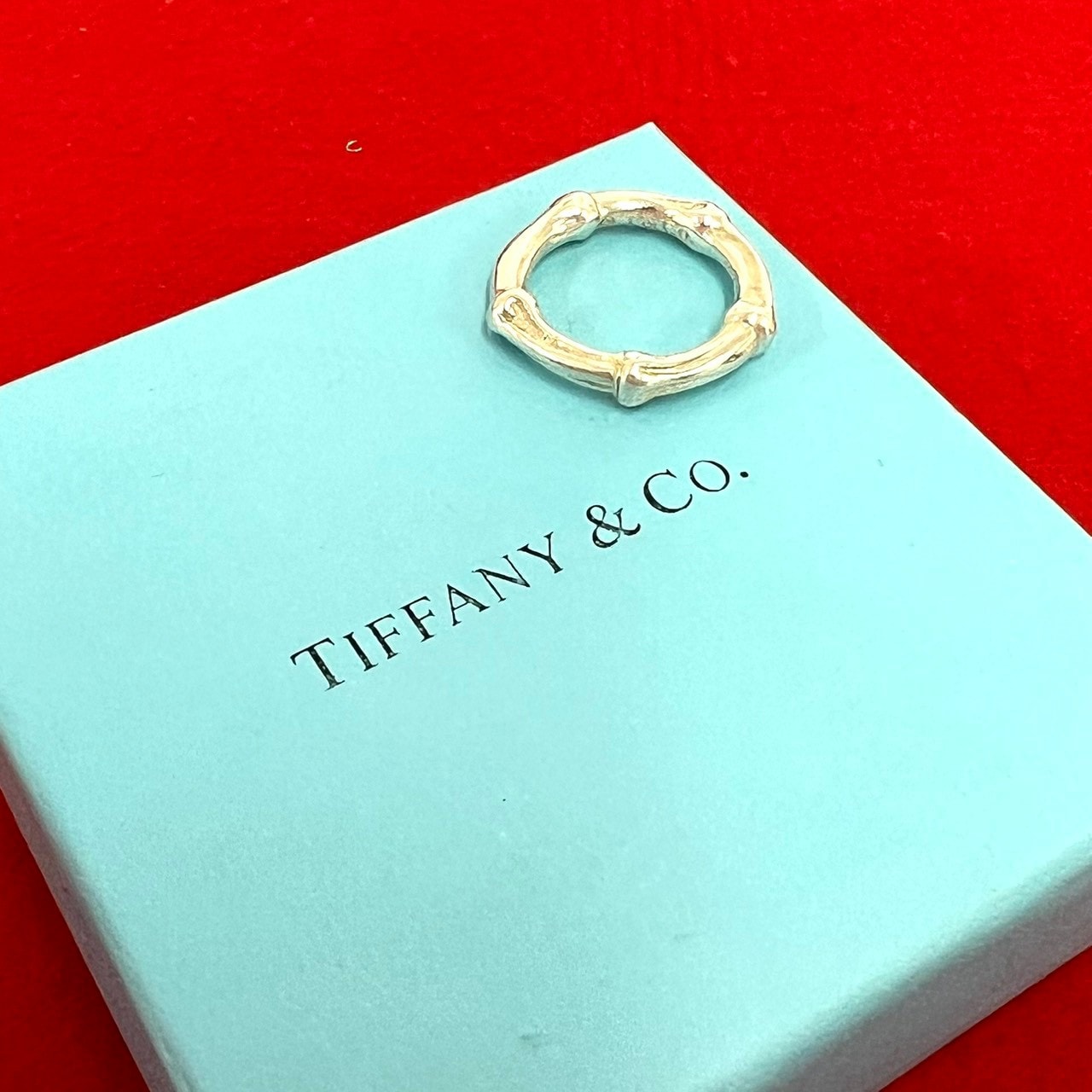 TIFFANY&Co. ティファニー バンブー リング シルバー925 リング・指輪 11号 シルバー
 157-7