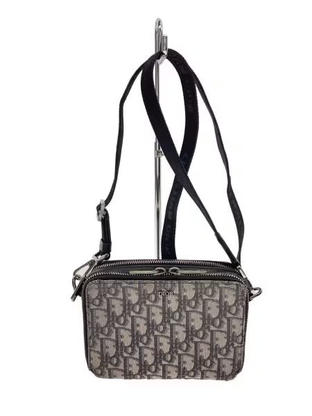 Dior Shoulder Strap Pouch Dior Oblique Jacquard "Beige"