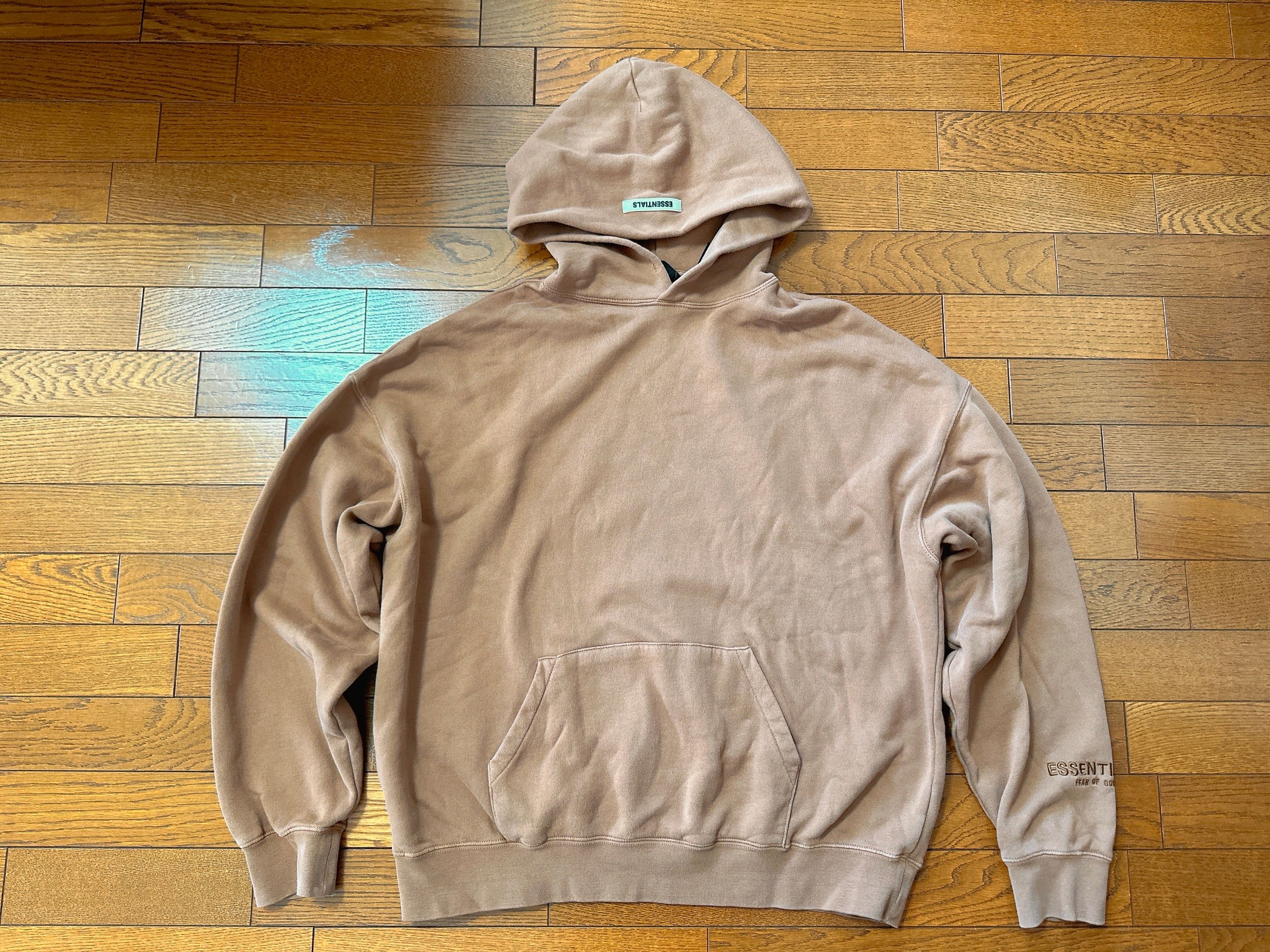 FEAR OF GOD ESSENTIALS Pullover Hoodie "Tan"