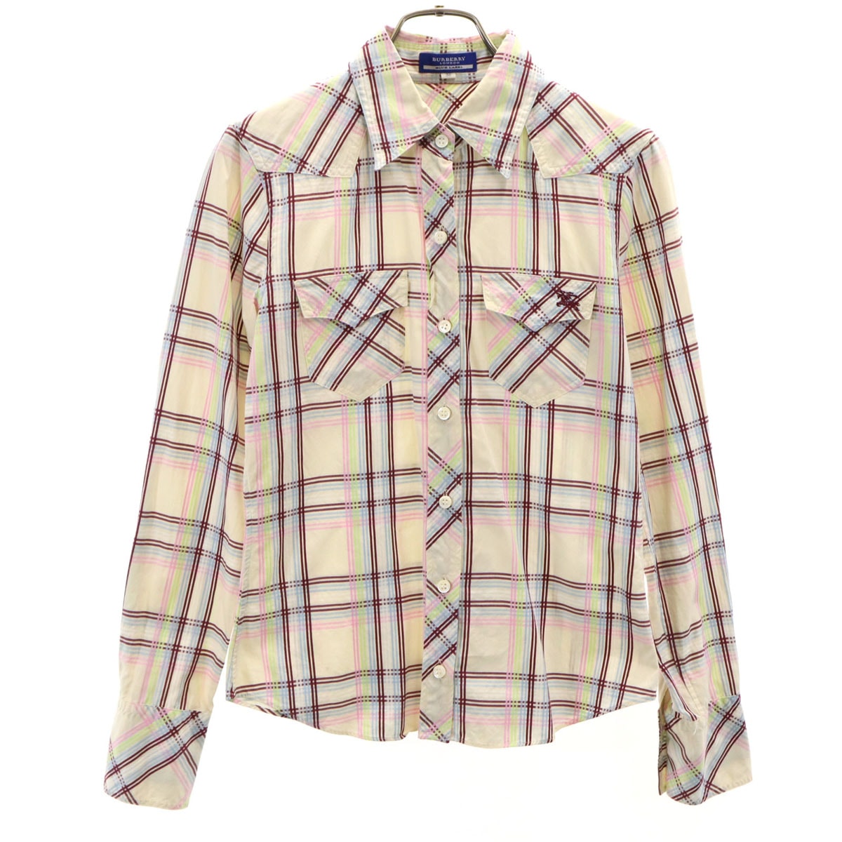 B (目立った傷や汚れなし)】BURBERRY LONDON BLUE LABEL バーバリー