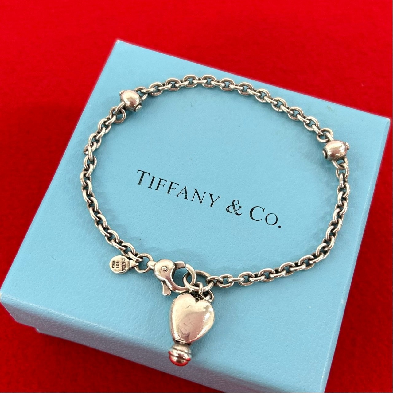 TIFFANY&Co. ティファニー ハート チェーン ブレスレット シルバー925 ブレスレット シルバー
31432
