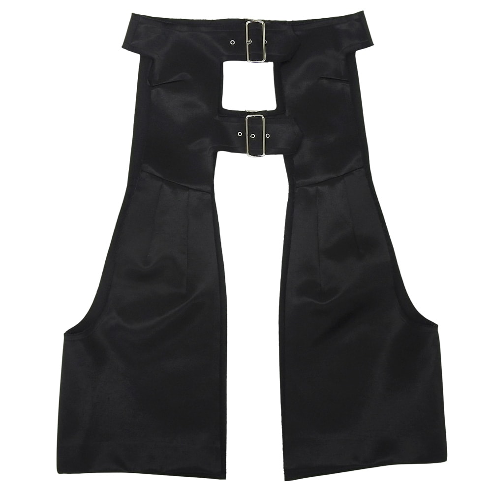 コムデギャルソン 美品 ベルテッド カットオフデザイン レイヤードスカート レディース S GD-S021 AD2019 S