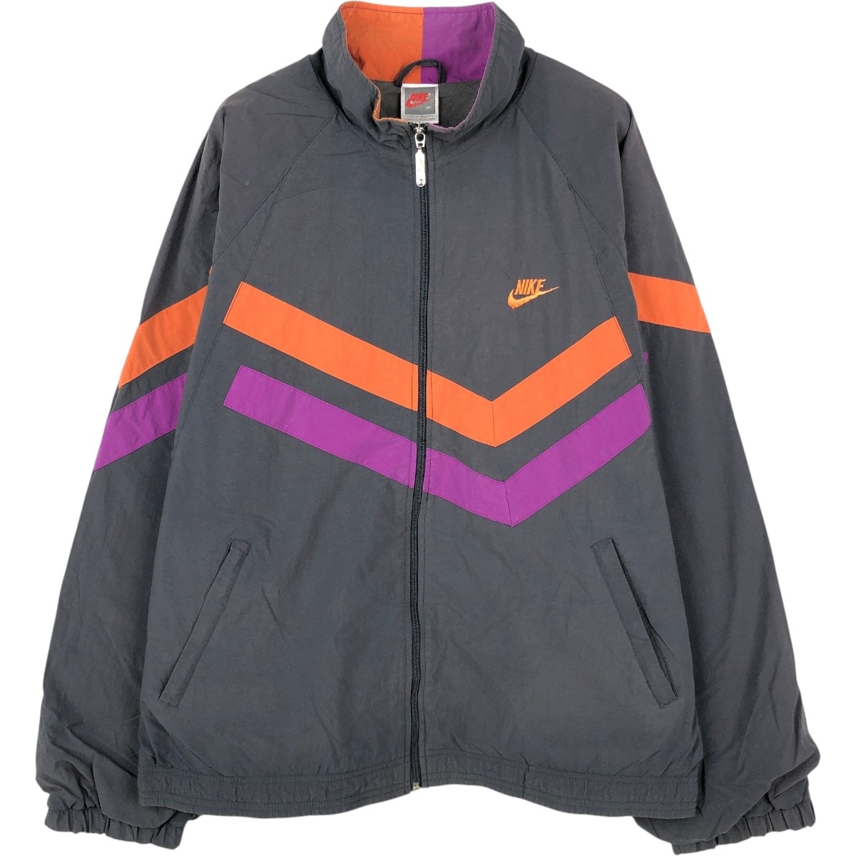 古着 90年代 ナイキ NIKE 銀タグ ウインドブレーカー メンズM相当 ヴィンテージ/eaa671806