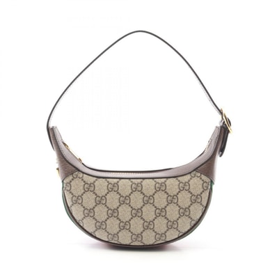 グッチ GUCCI オフィディア GGスプリーム ミニバッグ ハンドバッグ バッグ PVCコーティングキャンバス レザー レディース ベージュ系 / ブラウン系 65855196IWG8745 【新品】