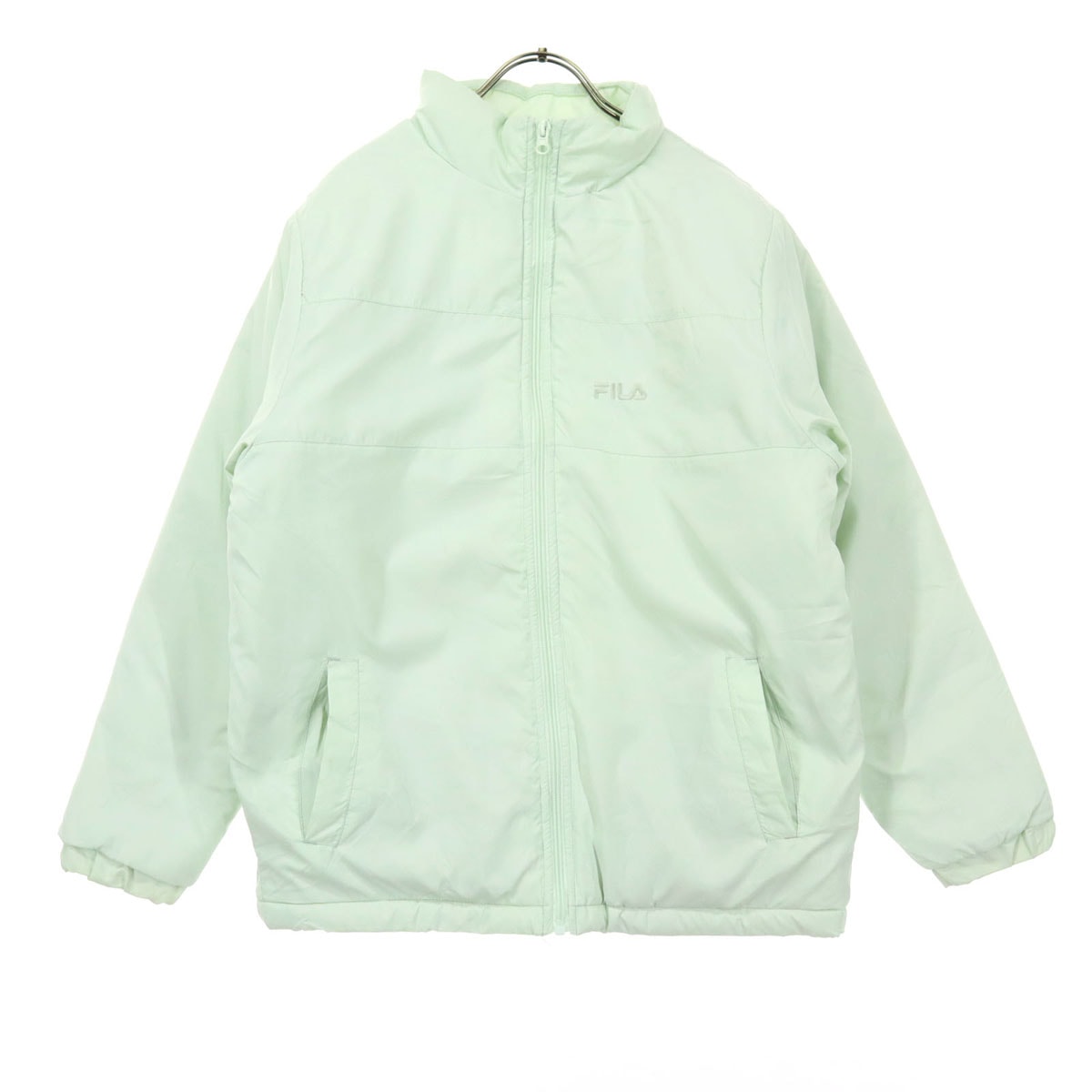 FILA フィラ 長袖 中綿ジャケット M ライトグリーン