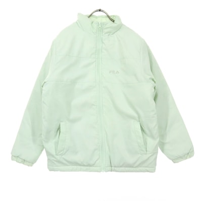 FILA フィラ 長袖 中綿ジャケット M ライトグリーン