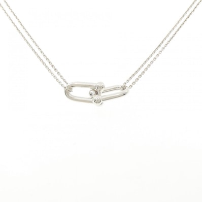 ティファニー ハードウェア ラージ ダブル リンク ネックレス