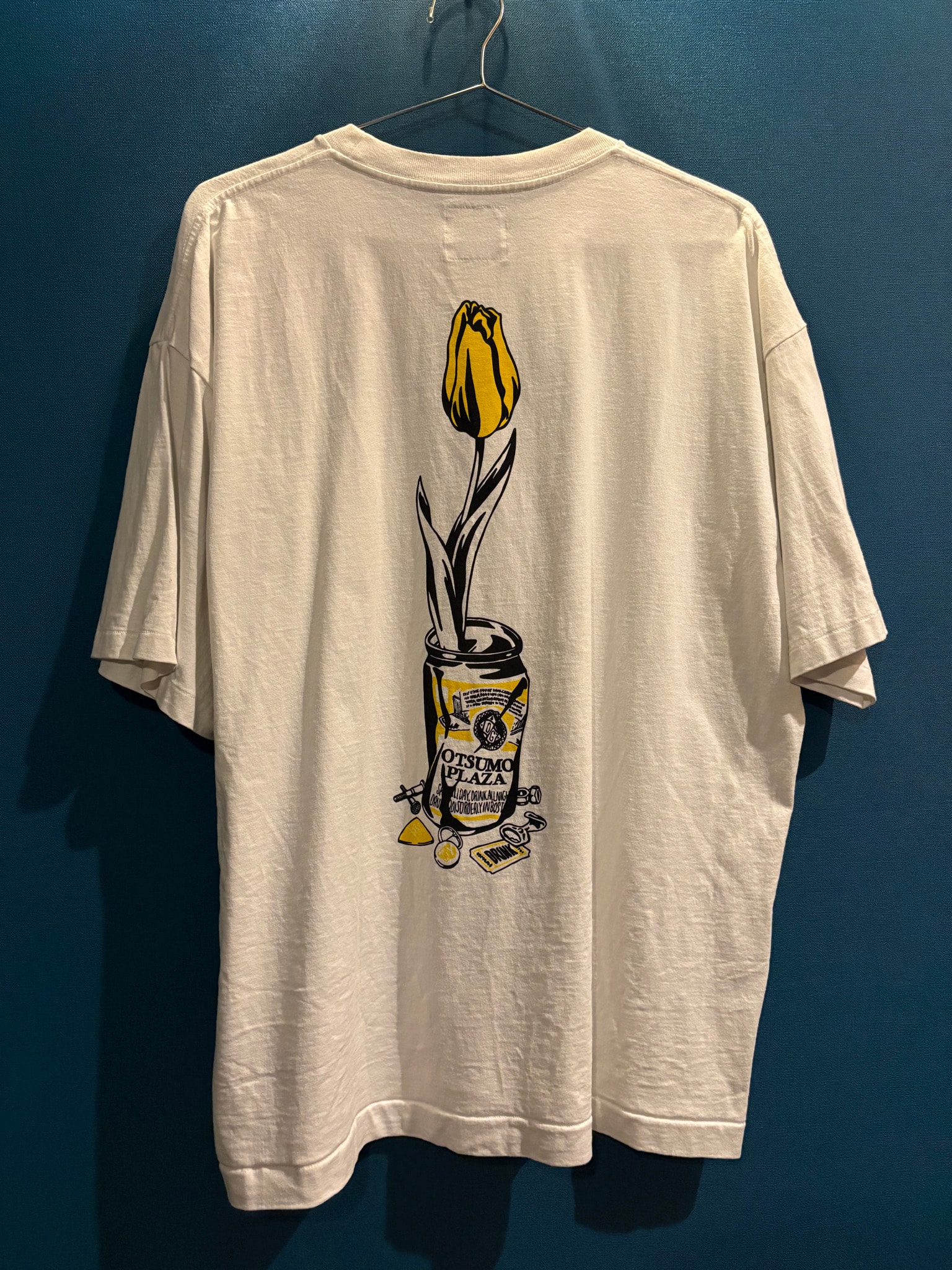 Wasted Youth T-Shirt #07 OTSUMO PLAZA EXCLUSIVE "White/Yellow" / VERDY