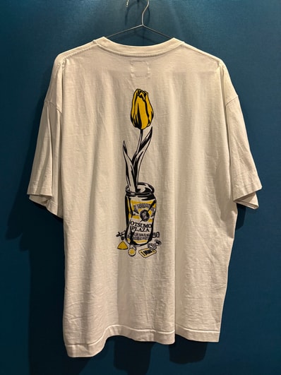 Wasted Youth T-Shirt #07 OTSUMO PLAZA EXCLUSIVE "White/Yellow" / VERDY