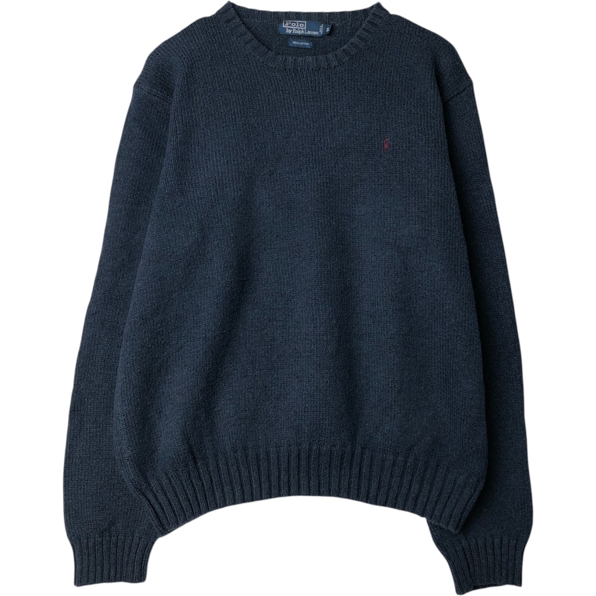 古着 ラルフローレン Ralph Lauren POLO by Ralph Lauren コットンニットセーター メンズXL相当/eaa627499