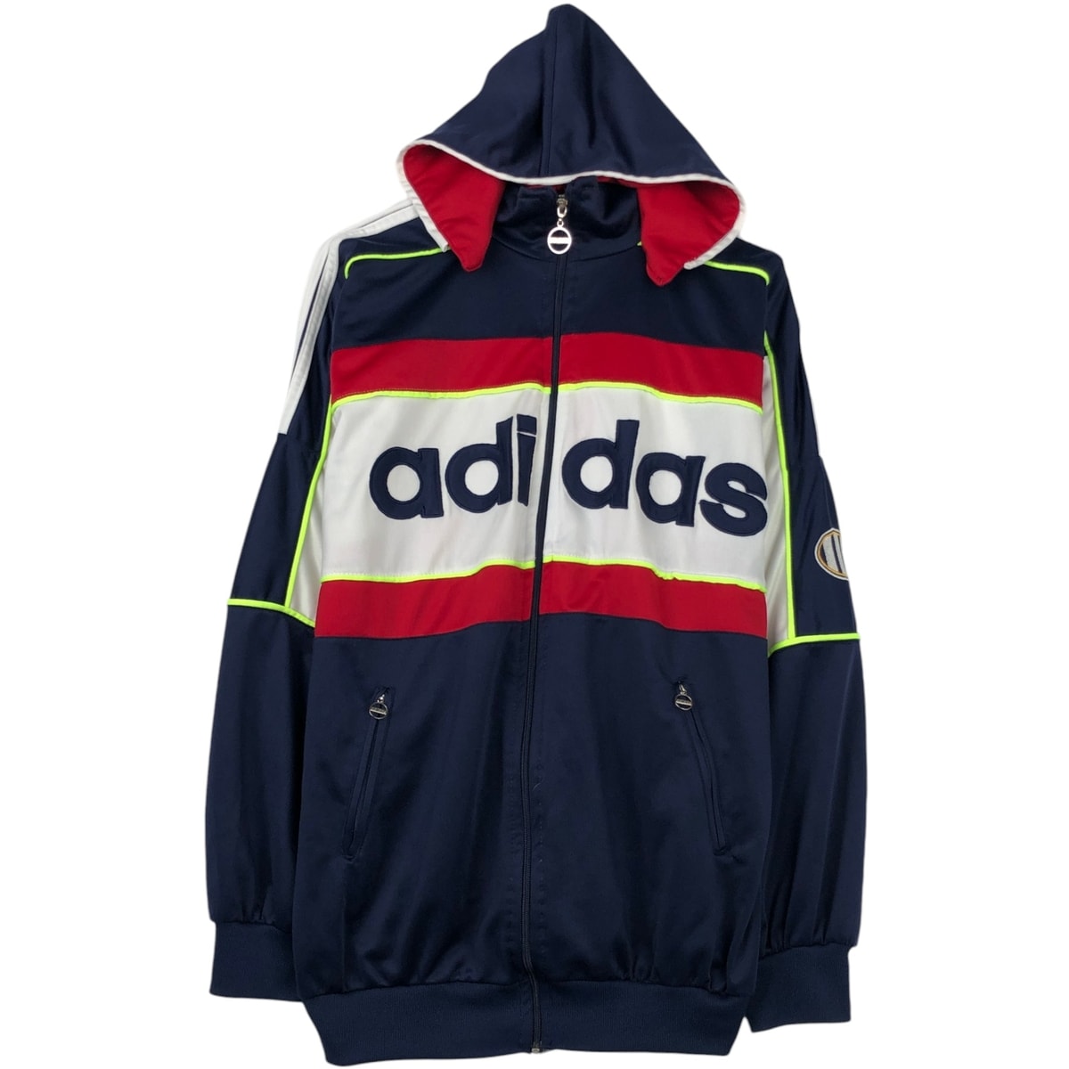 古着 80~90年代 アディダス adidas ジャージパーカー トラックジャケット 西ドイツ製 メンズL相当 ヴィンテージ/eaa618069
