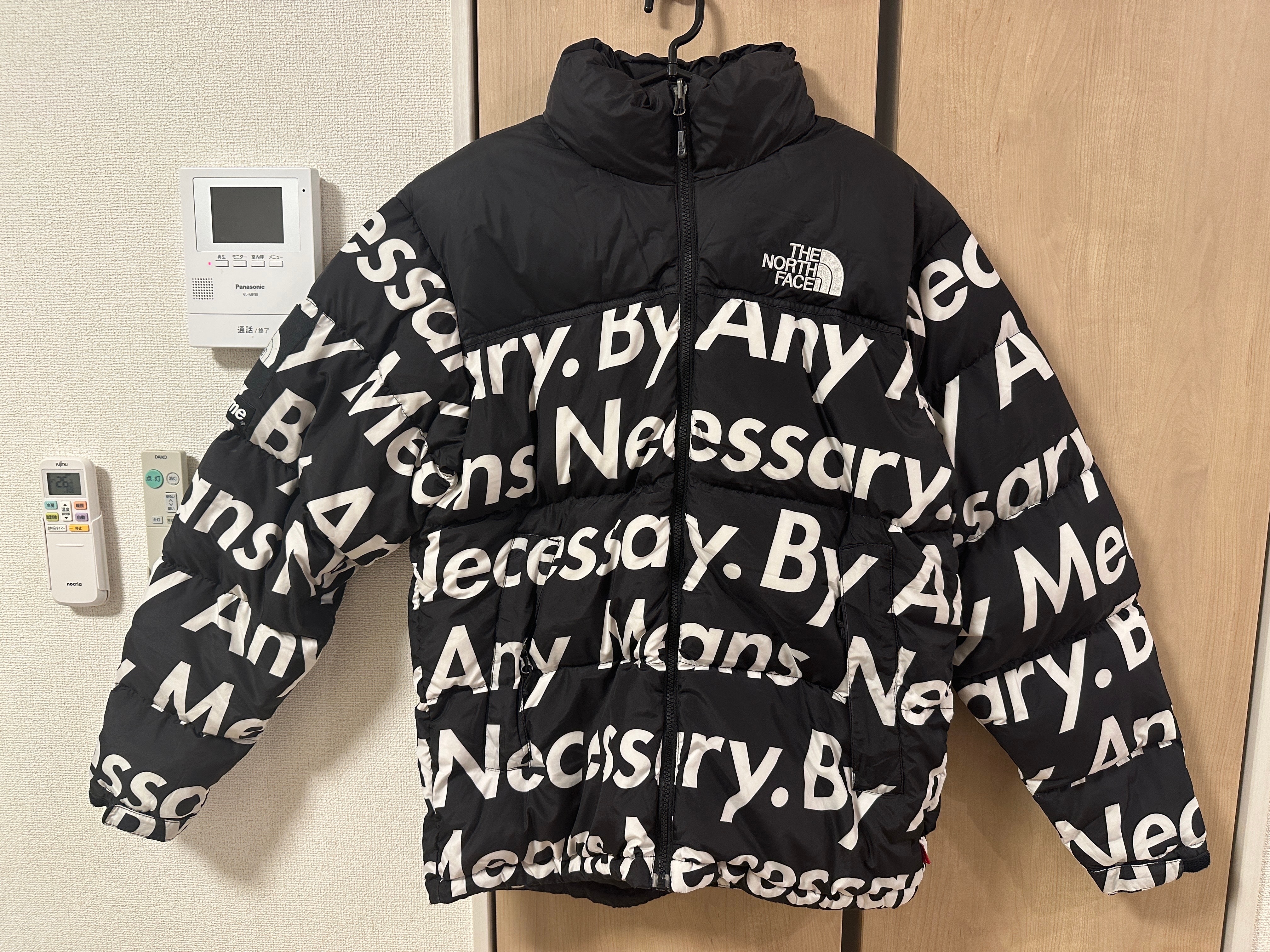 Supreme x The North Face By Any Means Nuptse Jacket "Black"