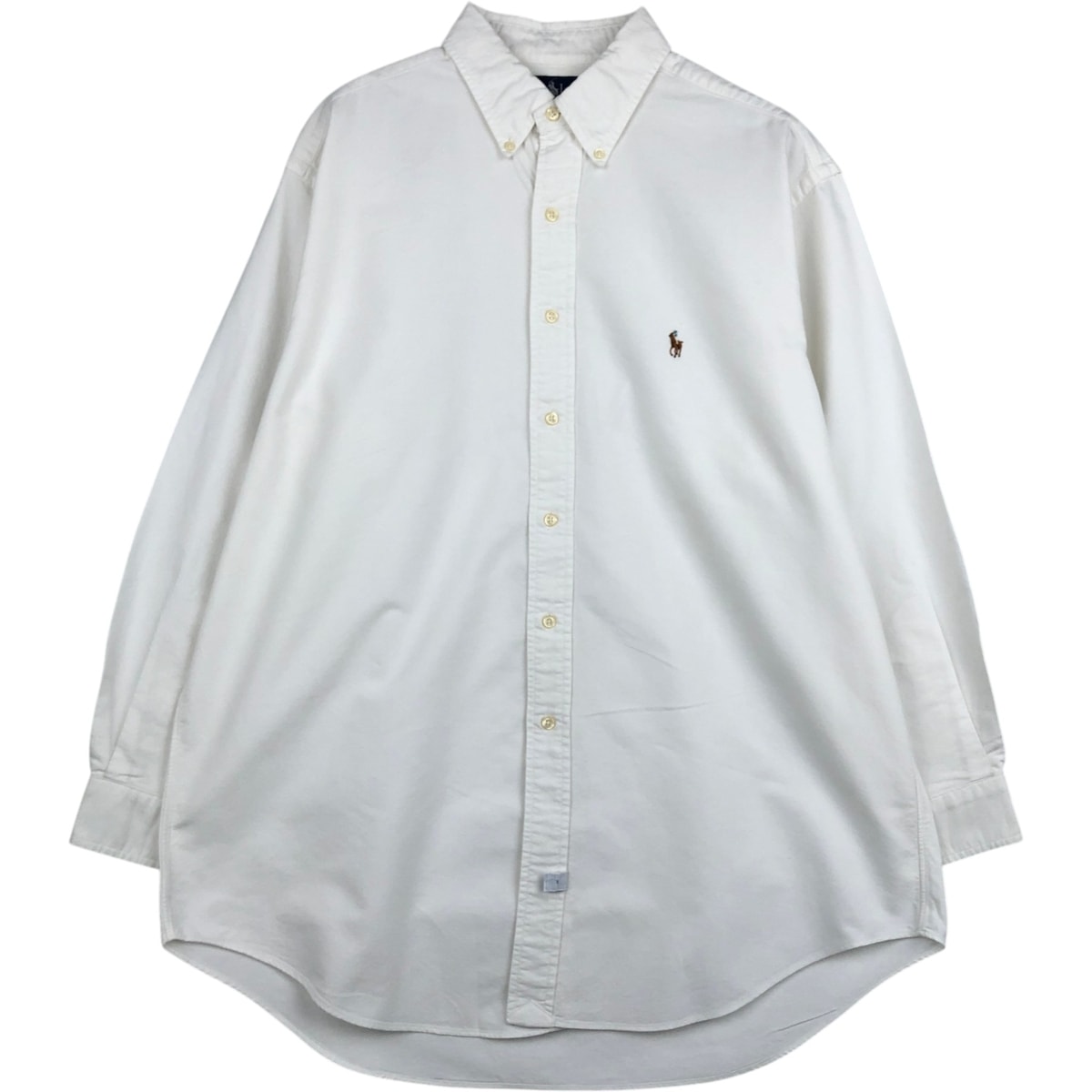 古着 ラルフローレン Ralph Lauren YARMOUTH 長袖 ボタンダウンシャツ メンズL相当/eaa628584