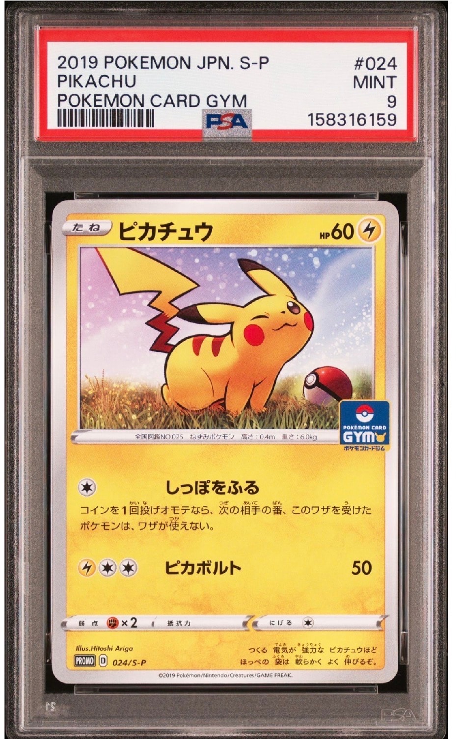ピカチュウ:プロモ [S-P 208](「YU NAGABA×ポケモンカードゲーム