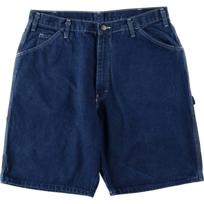 古着 ディッキーズ Dickies デニムペインターショーツ ショートパンツ メンズw35相当 ヴィンテージ/eaa647967