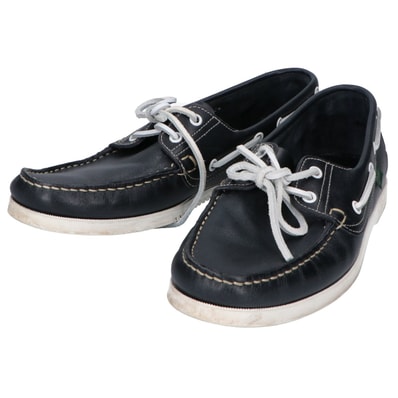 パラブーツ MALO ホワイトステッチ デッキ 7 1/2