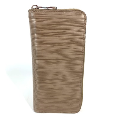 ルイヴィトン LOUIS VUITTON ジッピーウォレットヴェルティカル M60967 エピ ラウンドファスナー 長財布 エピレザー トープ ブラウン