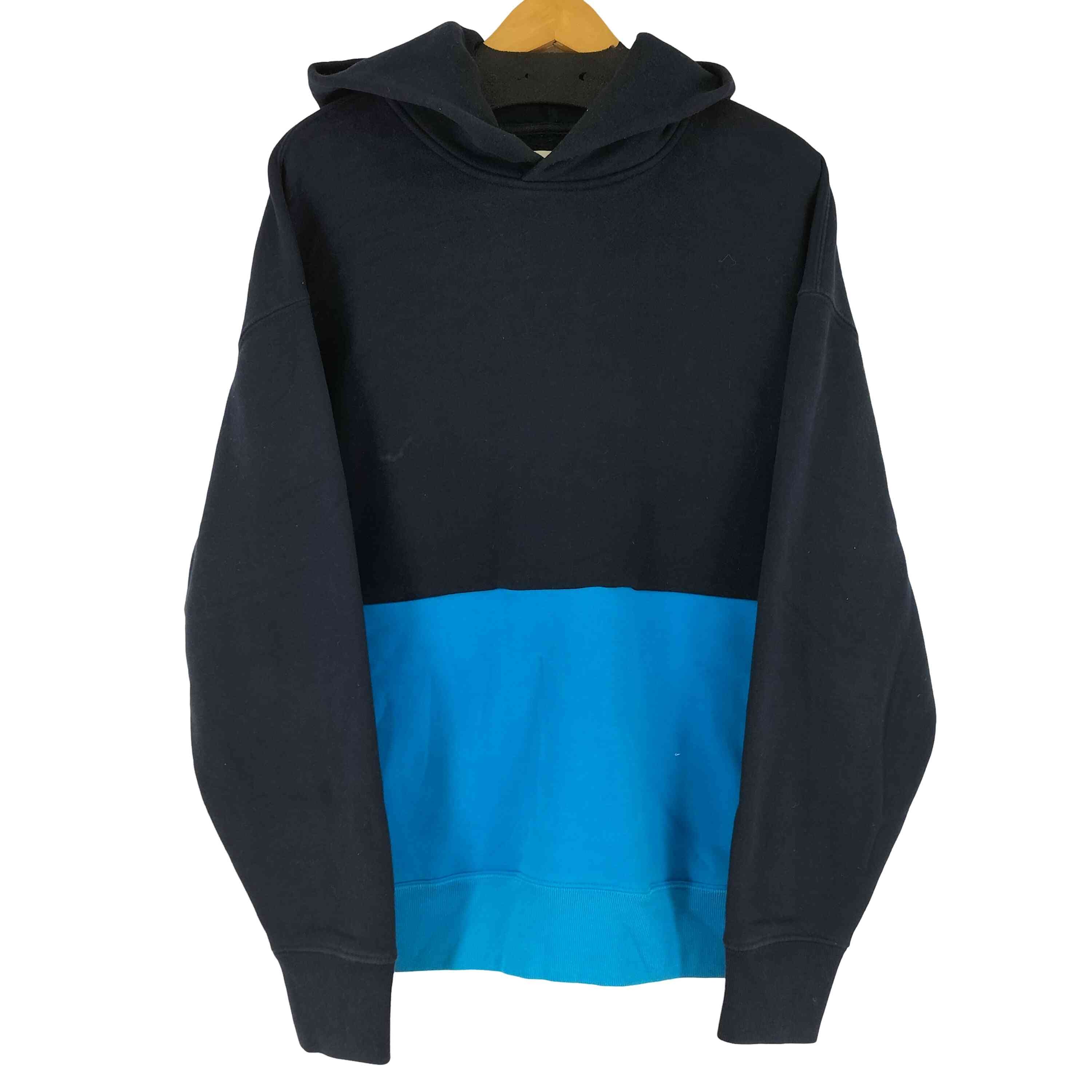 バイカラー プルオーバーパーカー【1142019428846】